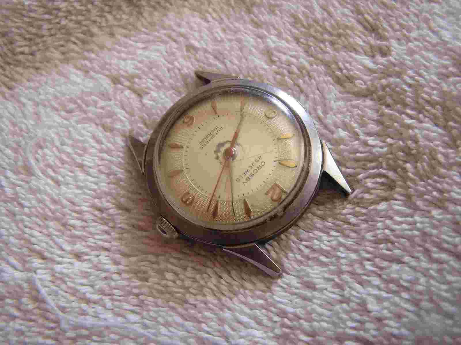Vintage Crosby 25 Jewels Incabloc Automatic Watch