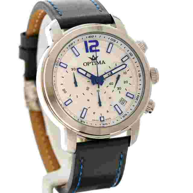 Optima • 45mm Swiss Chronograph • Date SubDay • WR 3ATM • OSC399-SL-1