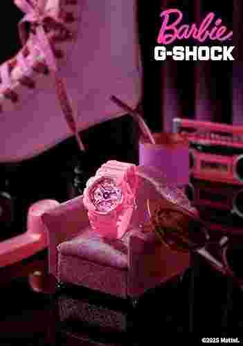 CASIO G-SHOCK GMA-S110BE-4AJR Barbie Collaboration Limited Watch All Pink 45.9mm