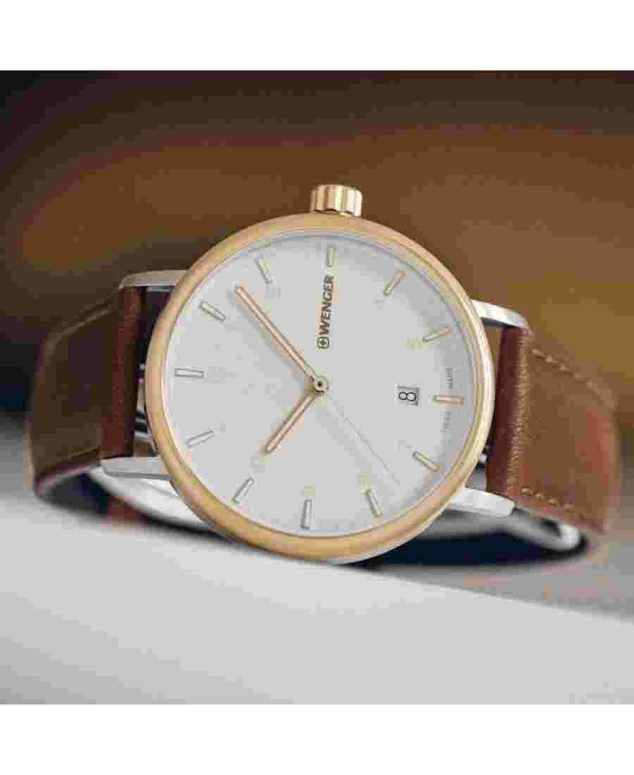 Wenger 01.1731.118 Urban Classic Mens Watch 40mm 10 ATM