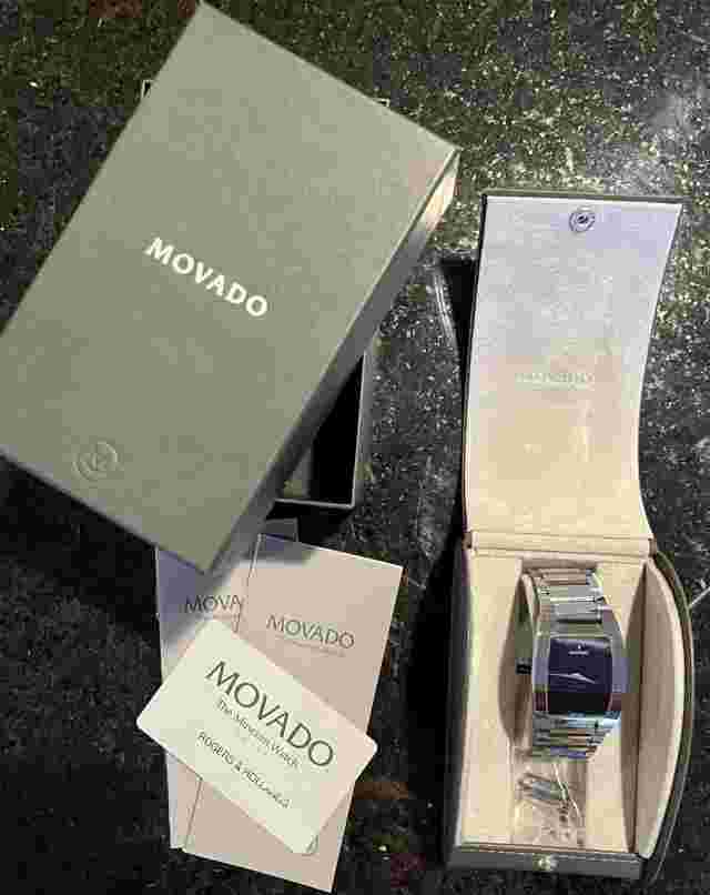 Movado Fiero 89 C6 1453 Mens tungsten Watch