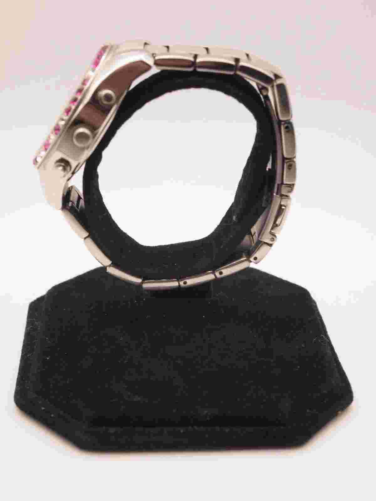 Caravelle Women's Quartz Chronograph Stainless Steel Watch 36MM 43L172 New Batt