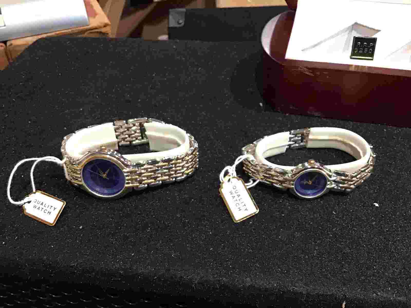 Calvin Hill His & Hers Wrist Watch Set