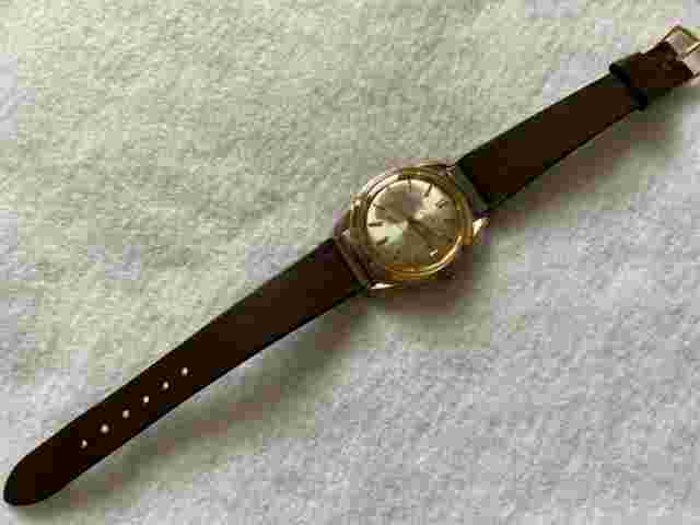 Jean Cardot 17 Jewels Mechanical Wind Up Vintage Men's Watch