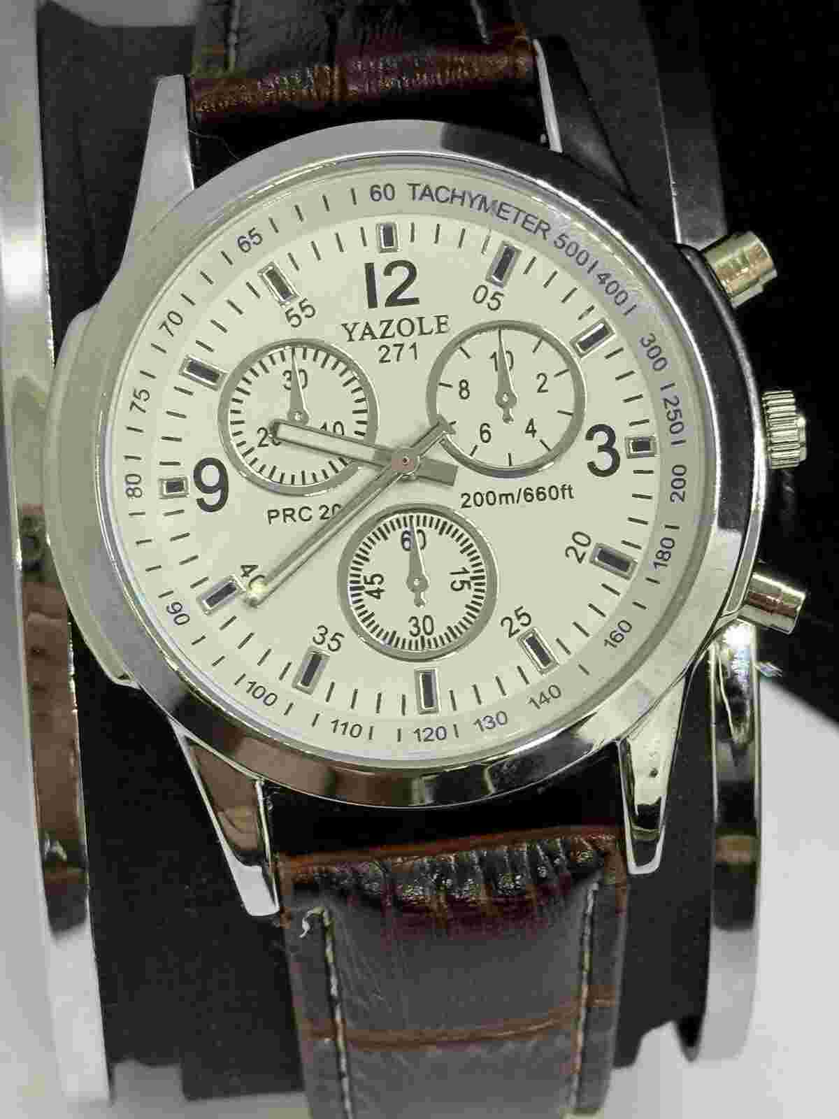 Yazole Tachymeter Watch 271 PRC200 200m