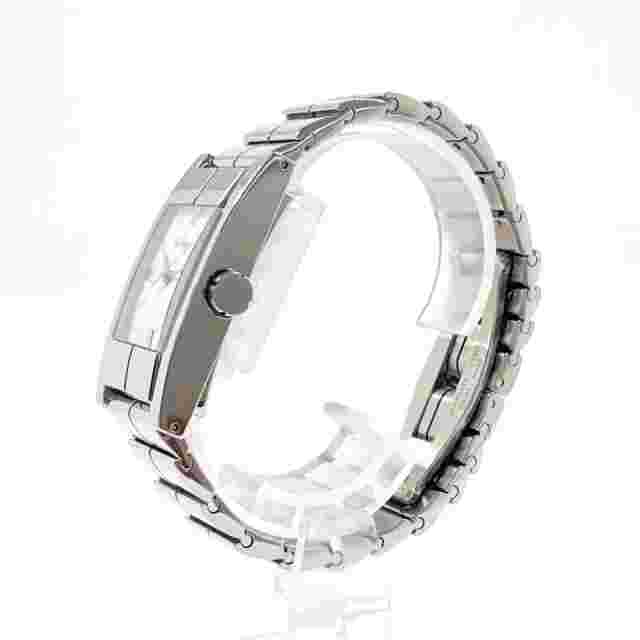 Dupont 131 L3 AG18 Geometric Stainless Steel Silver Quartz White Dial