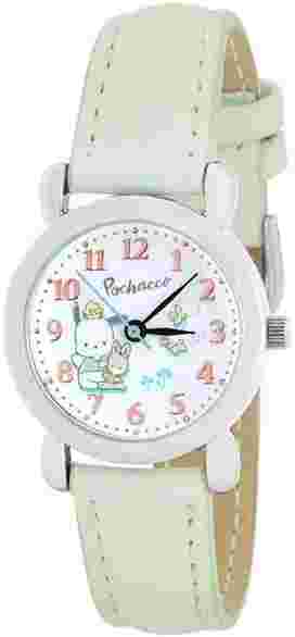 J-AXIS Watch Pochacco Watch SR-HA02-PCGR Girls Green