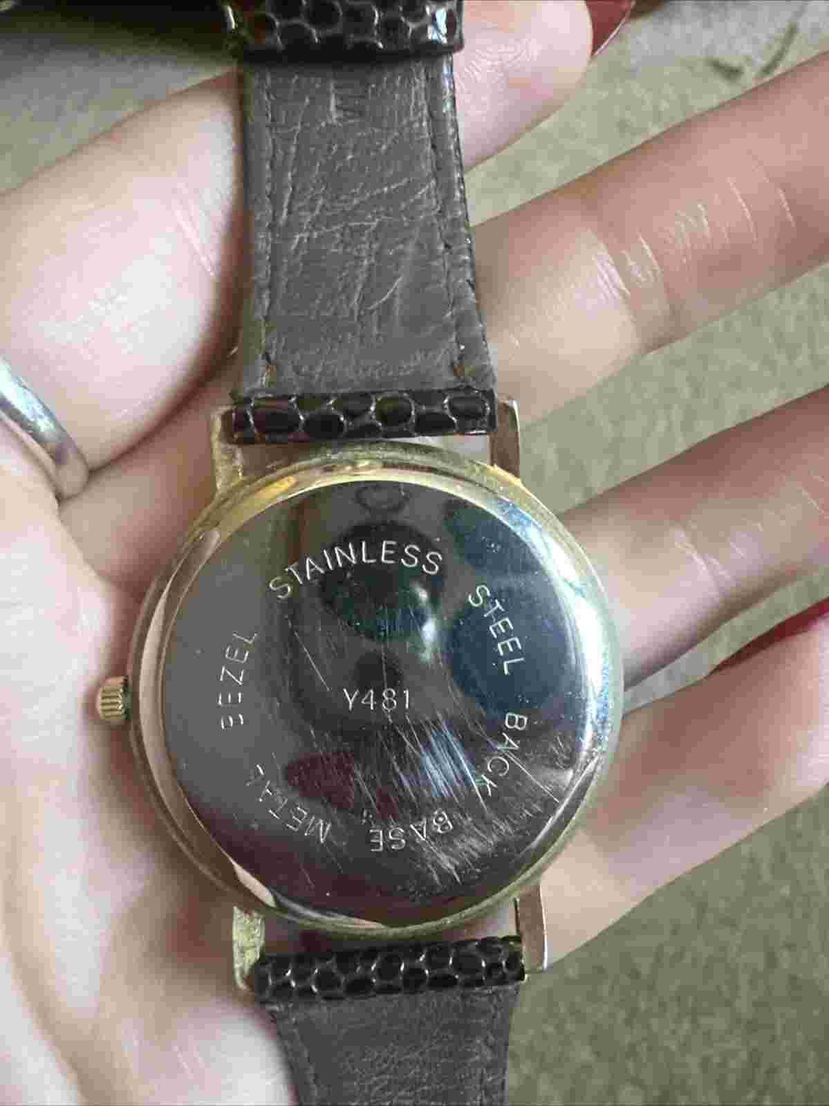 Vintage Bonjour Skeleton Watch