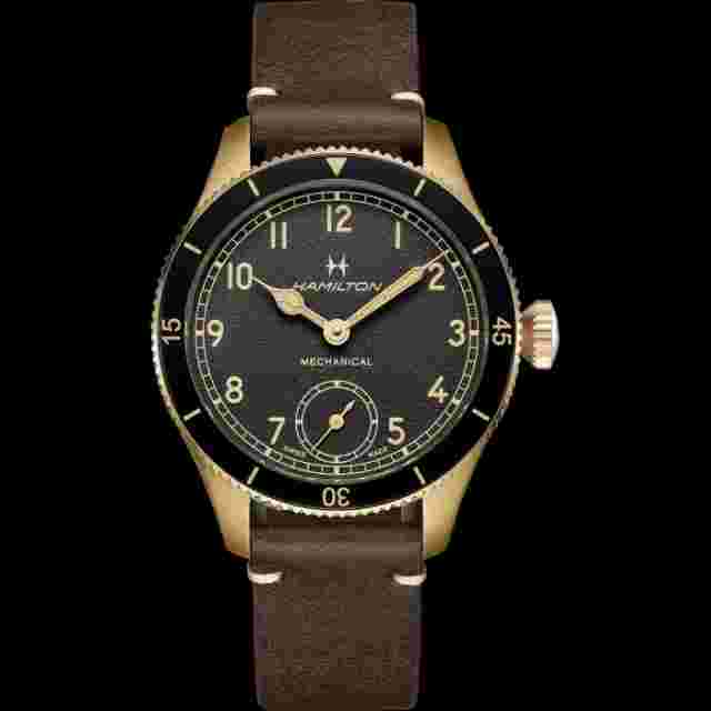 Hamilton Khaki Aviation Men's Black Watch - H76709530