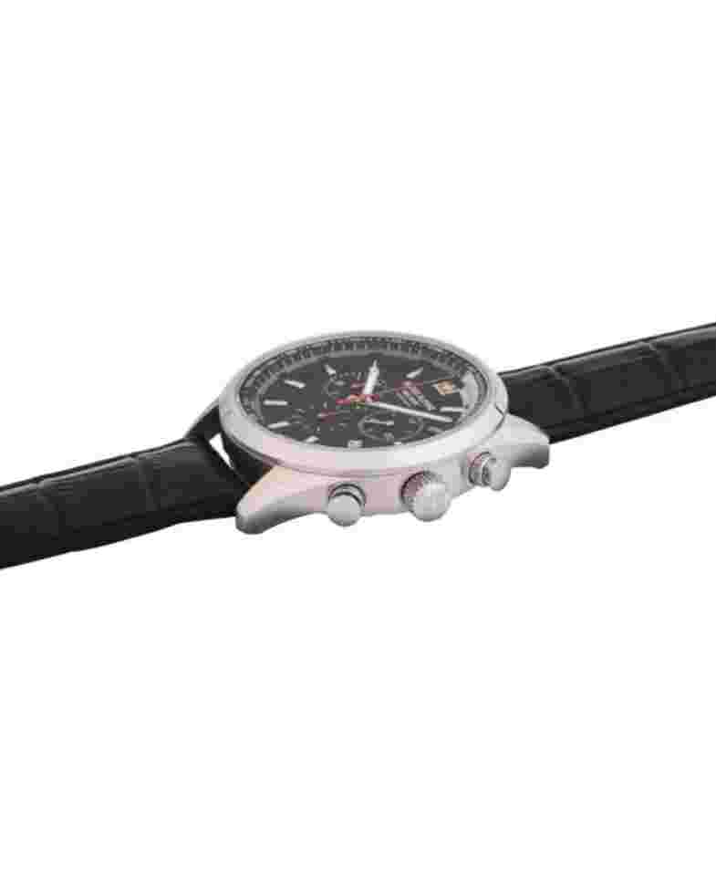 SWISS ALPINE MILITARY Men Analog Quartz Casual Watch Classic Dress Black Dial Wa