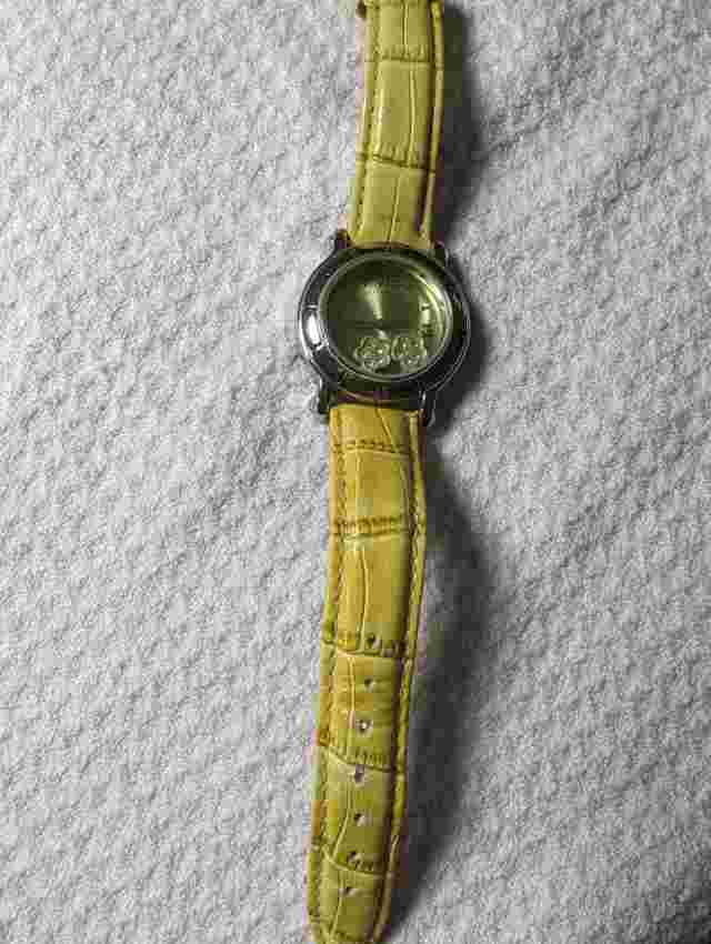 No Boundaries Yellow Flower Watch Vintage