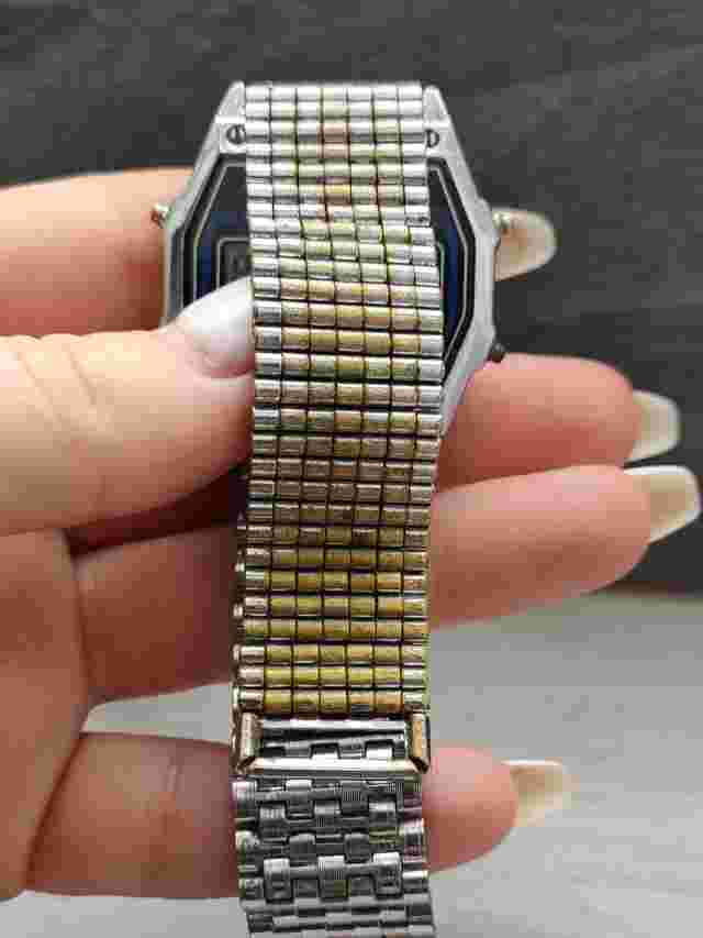 Vintage watch Montana digital quartz wristwatch 16 melody #26