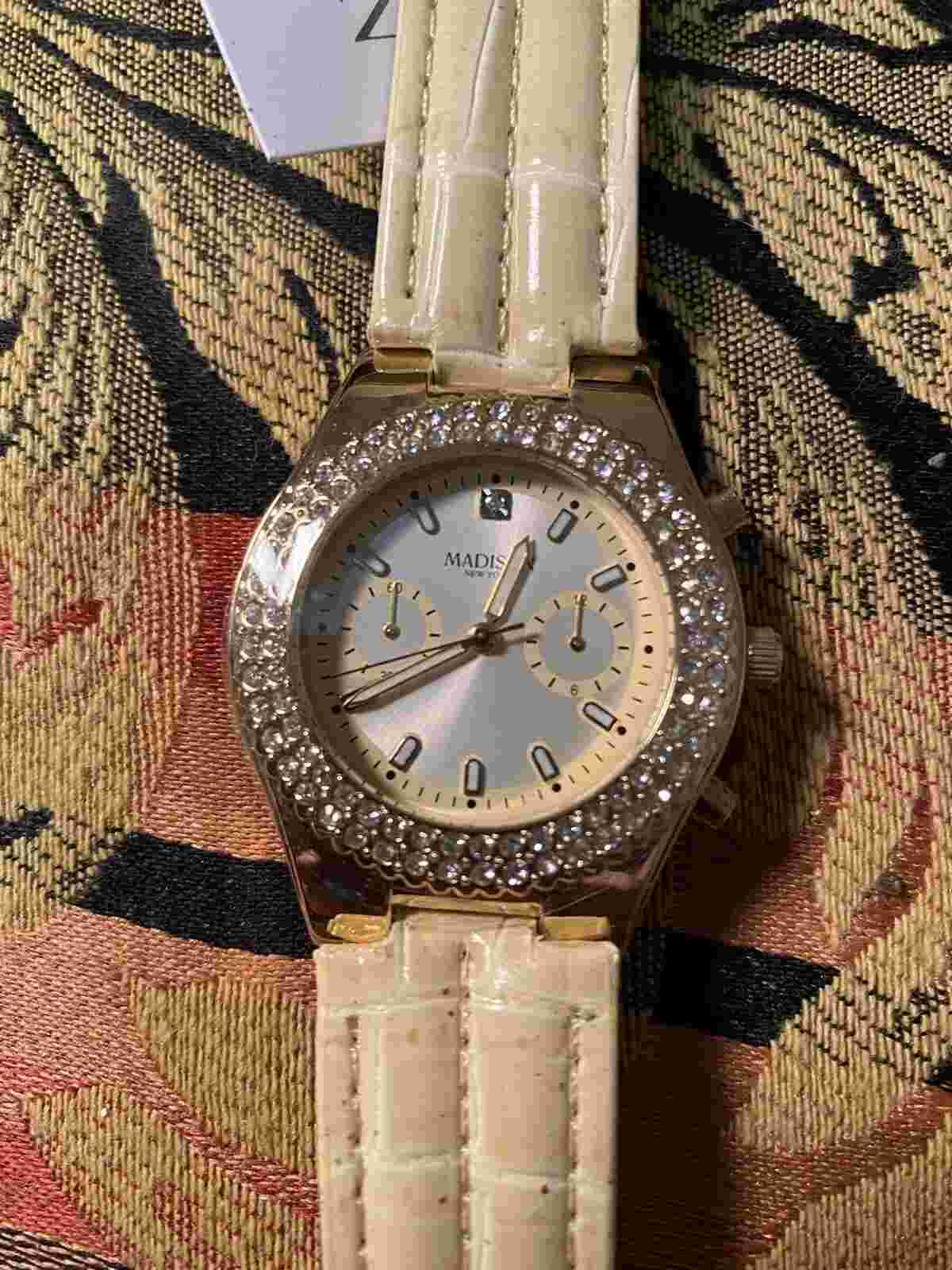 Madison New York Female Wristwatch Needs Battery W/ Original Box Free Shipping
