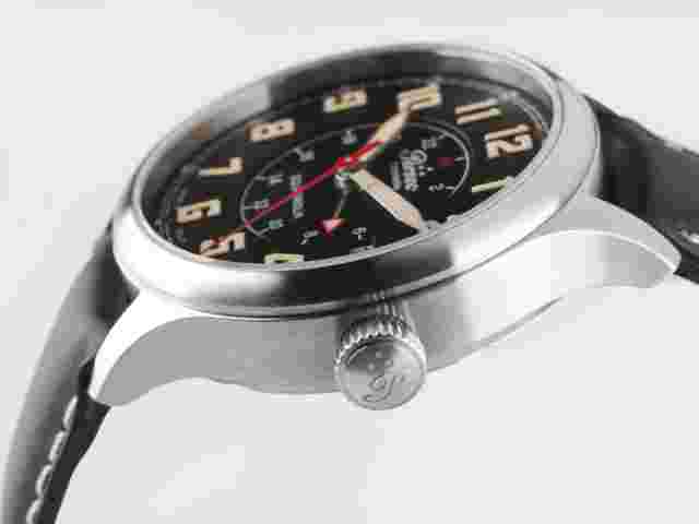 Perseo Squadron GMT Automatic Mechanical Watch Black 11369.02