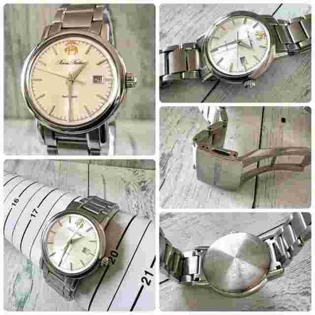 Brooks Brothers Men's Used Watch Automatic Silver Date