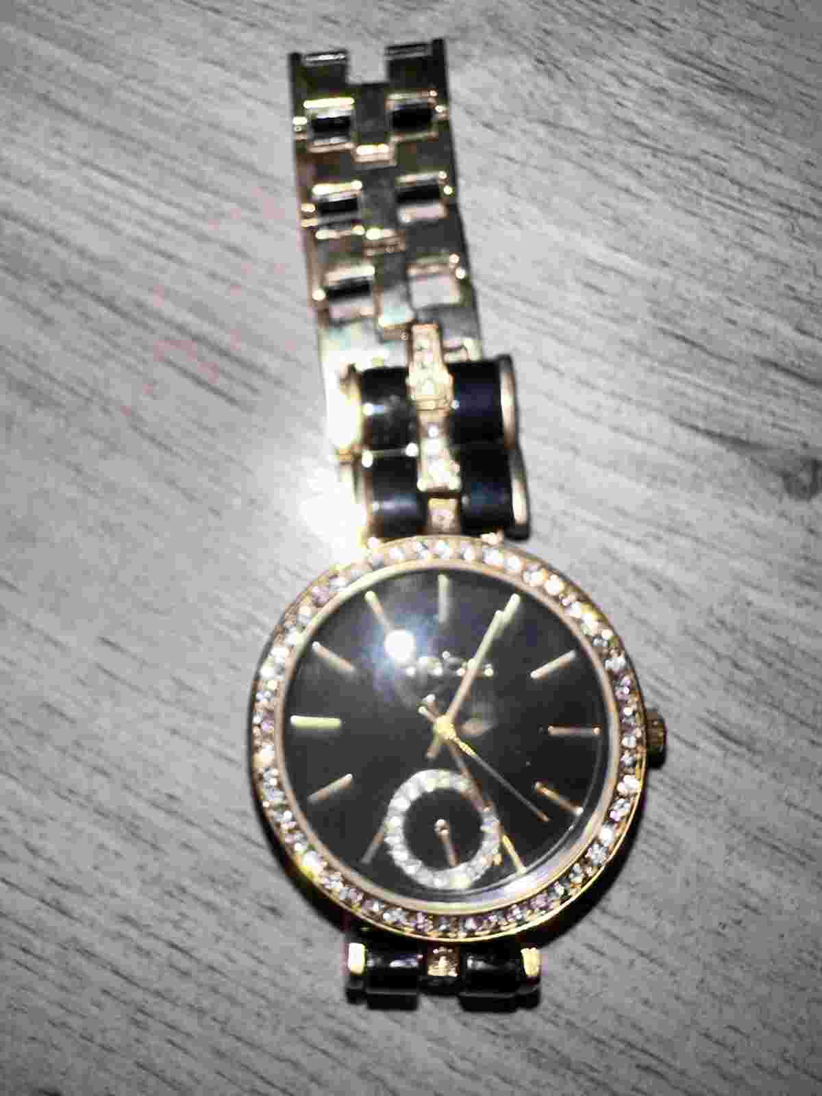 Vintage Black Bebe Watch Women Rare