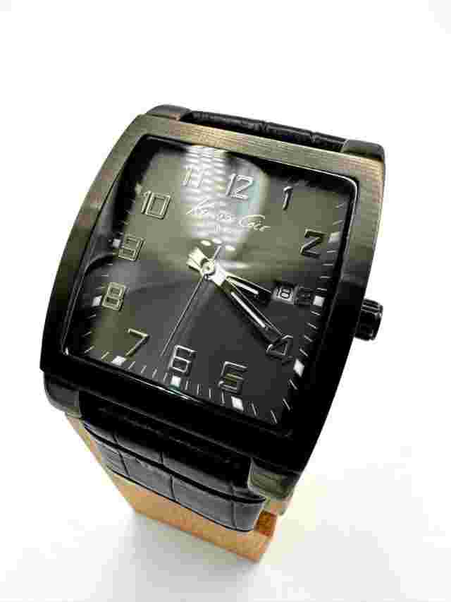 Kenneth Cole New York Men Automatic Watch KC1814 A126-11 Leather Belt Japan F/S
