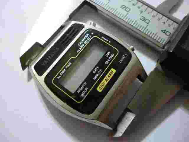 Yamaha Digi-Alarm men´s vintage quartz wristwatch Hong Kong as is condition