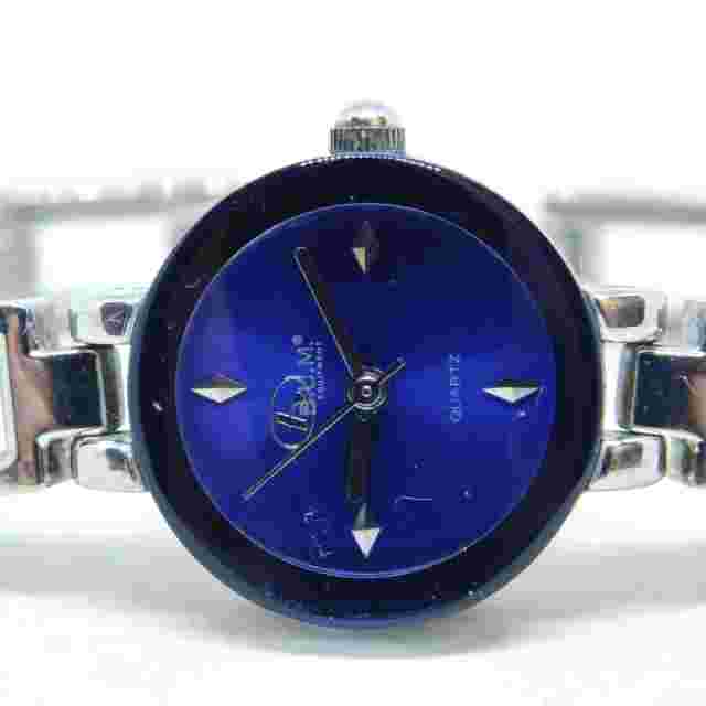 B.U.M. Equipment Silver Tone Quartz Analog Women's Watch Sz. 6 1/2" New Battery