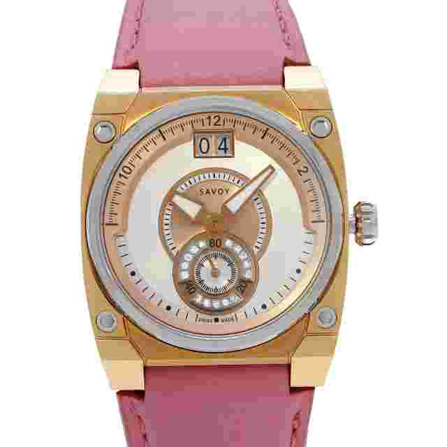 Savoy Iconic Petite Diamond Steel Silver Dial Ladies Quartz Watch C4101A.04B.L2