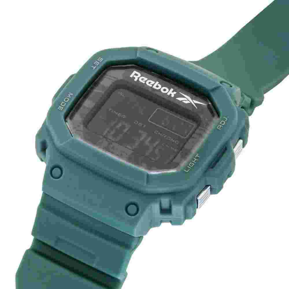 Reebok Proud Digital Green Men Watch RV-POD-G9-PGPG-BS