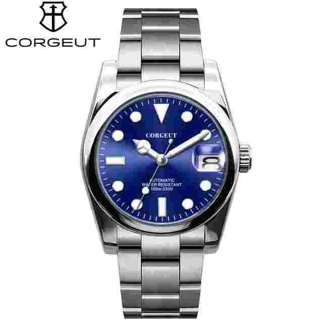 Men's, classic, NH35 automatic, mechanical watch, business, waterproof