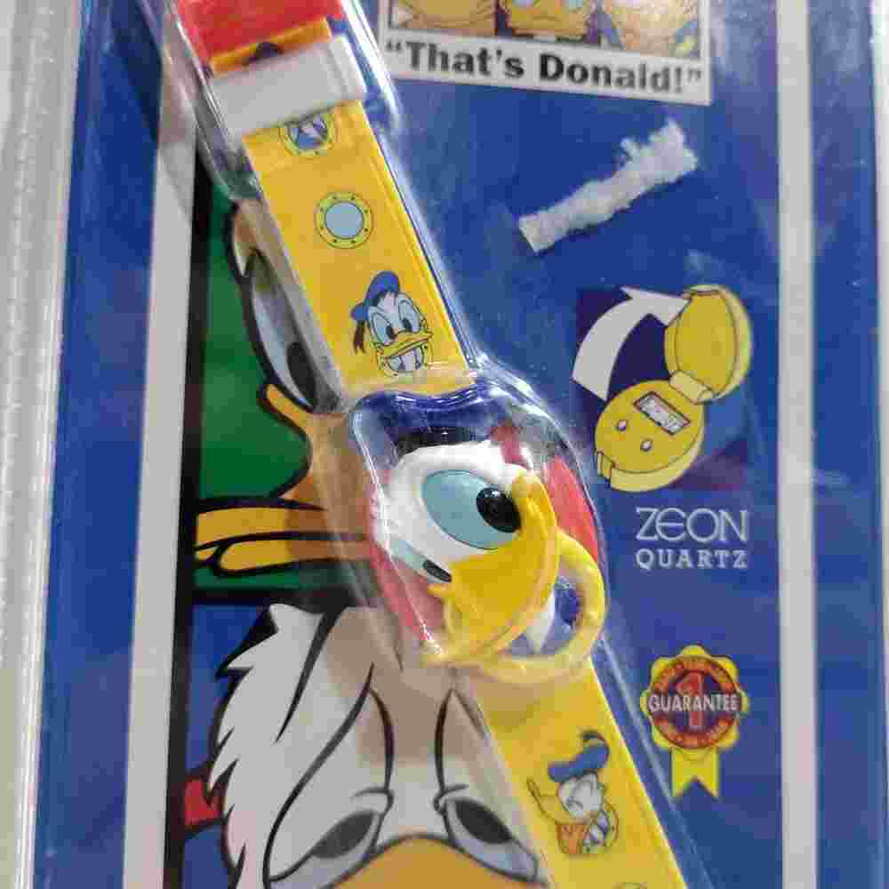 ZEON QUARTZ MICKEY FOR KIDS DONALD DUCK DIGITAL WATCH BRAND NEW SEALED c