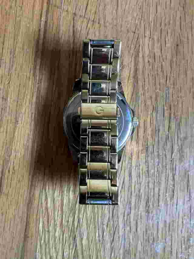 G By Guess Mens Gold Chain Link Watch G99071G1