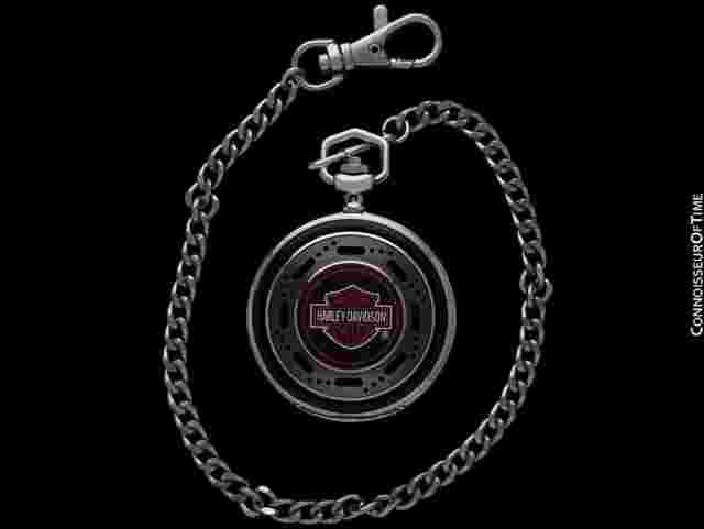 OWNED & USED BY ZZ TOP'S DUSTY HILL - Harley Davidson Pocket Watch
