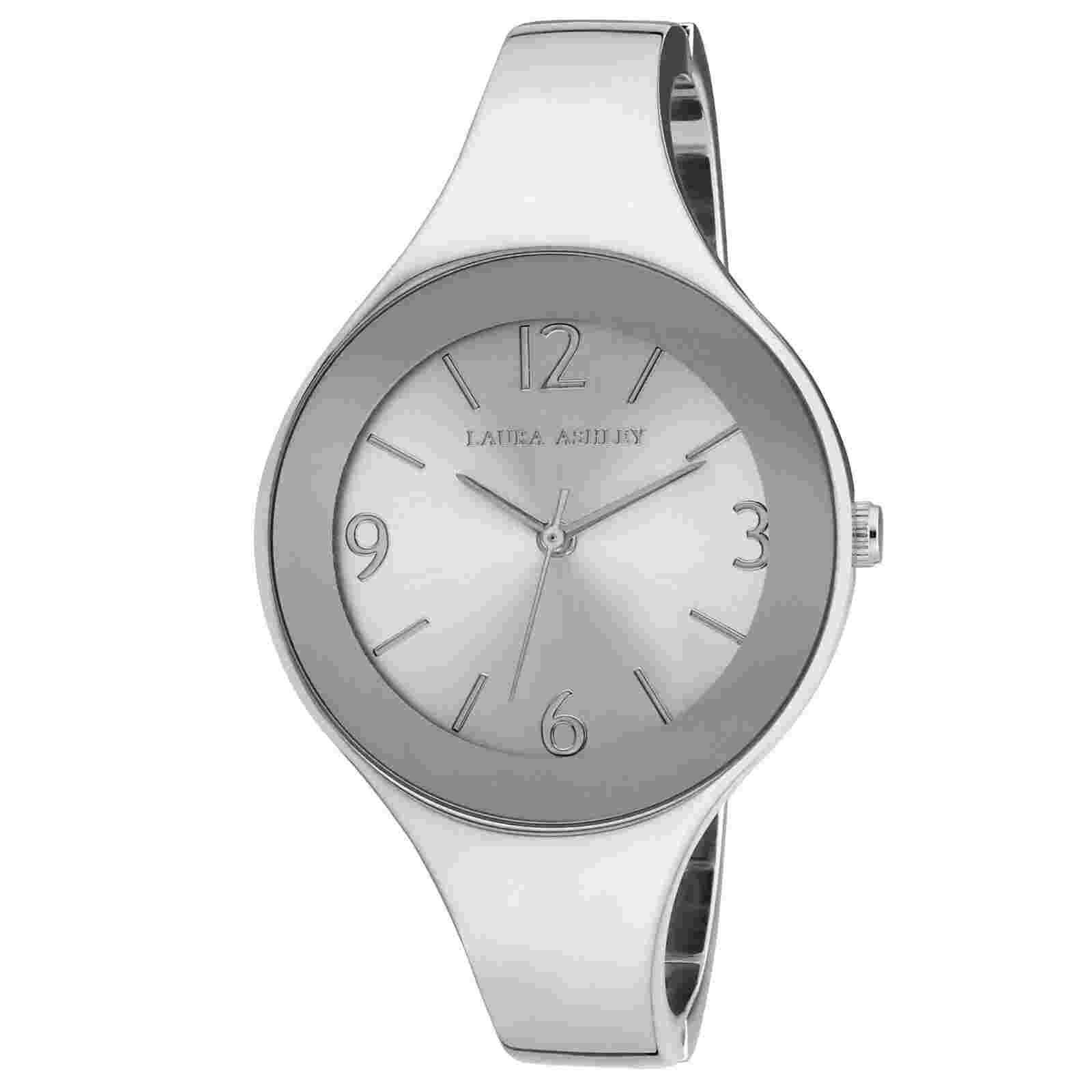 Laura Ashley 36mm Case Sleek Minimalistic Bangle Watch