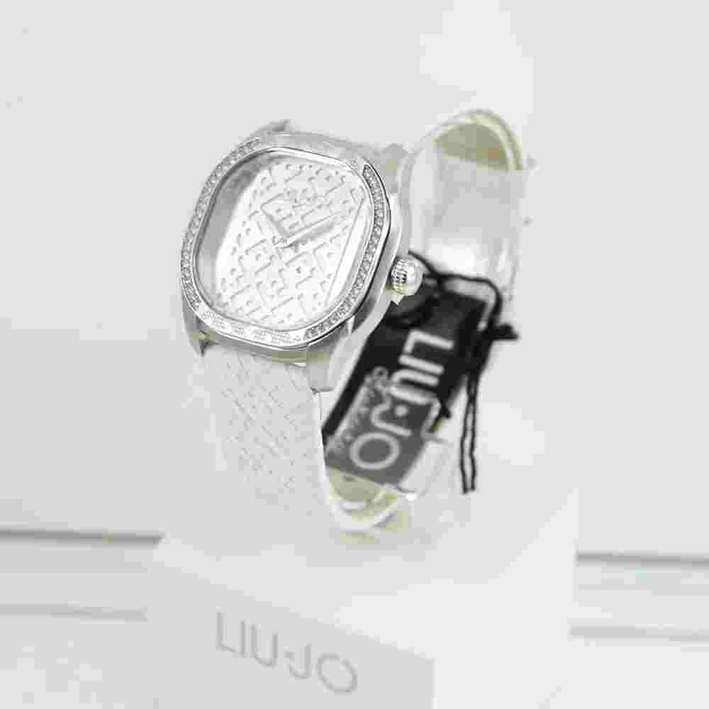 Liu Jo Luxury Women's Watch Solo Tempo Texture Case Octagonal White