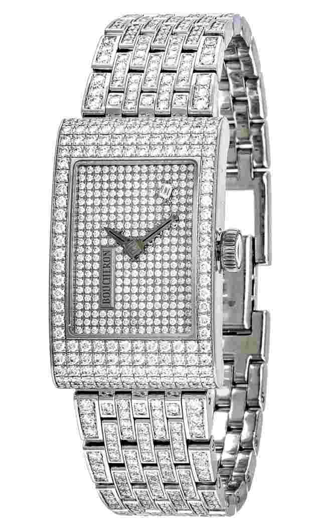 Boucheron Reflet 24x39mm WA009305 18K White Gold Women's Watch