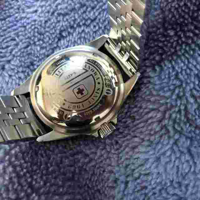 Swiss Military HANOWA 6-4279 Men's Watch Quartz Used tested working From Japan