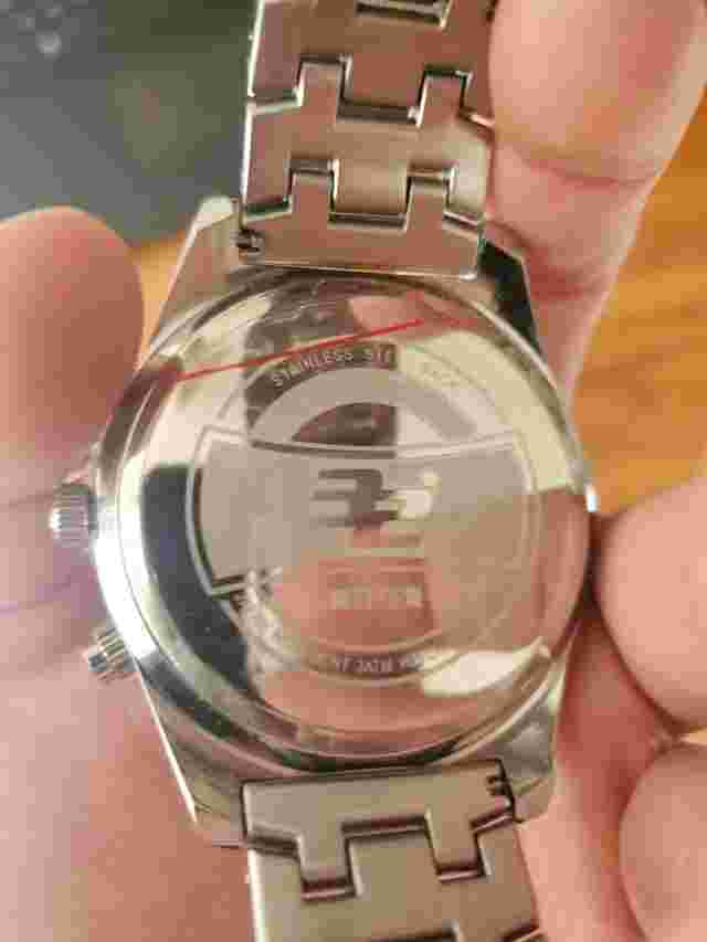 32 Degrees Tundra Chronograph Mens Watch Black And Sliver