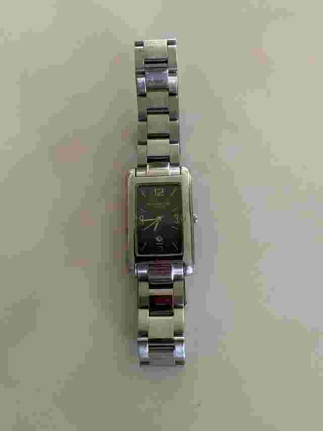 Kenneth Cole New York Men's Rectangle Case Watch with Date KC3045 Working Great
