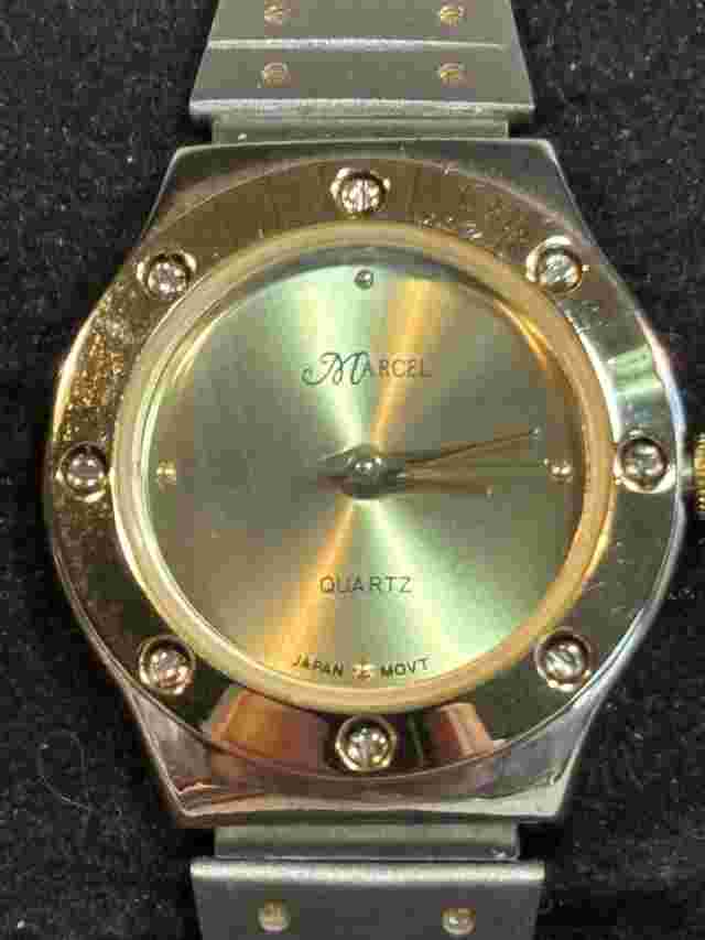 Marcel Quartz Two-Toned Women's Watch New Battery 20-854