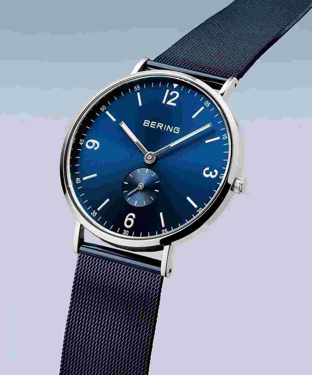 Bering Watch Classic Collection 40mm 14040-307 Men's Blue
