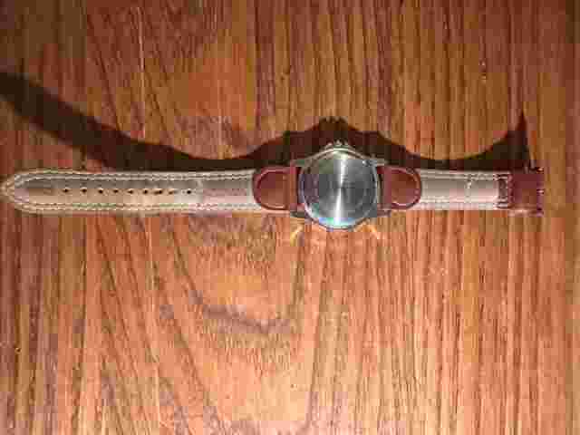 Puritan 24 hour military style Lollipop Watch Luminous indices and hands WR 100