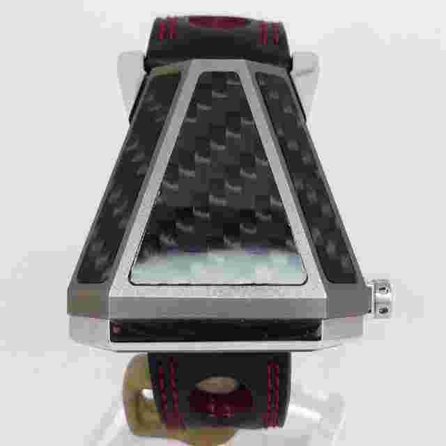 B.R.M Watch BRM TB RECORDS Driving Watch Automatic Black dial SS×Titanium 40mm