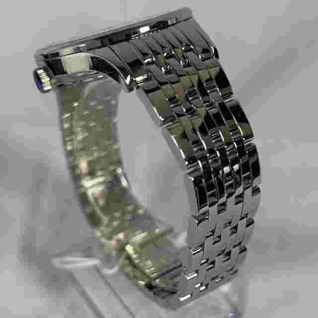 Rhythm Earth Saver 404 Silver Solar-Powered Watch - ES1404S01