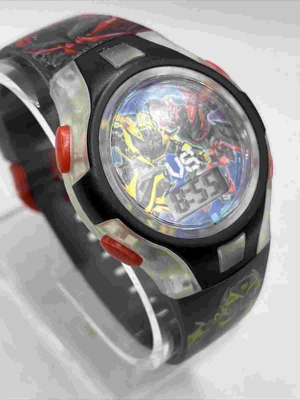 2014 Transformers Bumblebee vs. Stinger Kids Digital Watch- New Battery