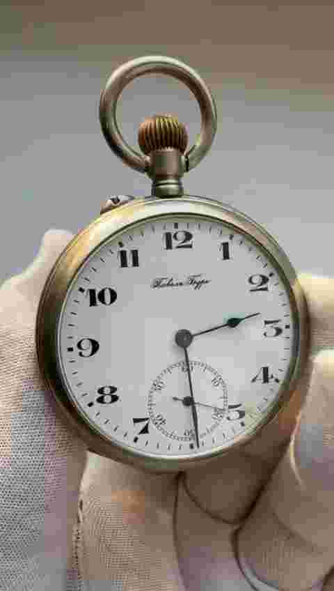 Award Latvian Pavel Bure antique pocket watch Daugavpils Pulks Rare watch Nr16