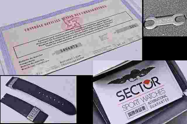 SECTOR Diving Team 1000 Limited Edition Umberto Pellizzari Chronograph Complete