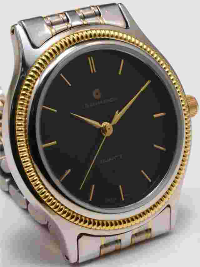 NOS JB Champion SERVICED 34mm Mens Watch 2 Tone Stainless Steel Jubilee Bracelet