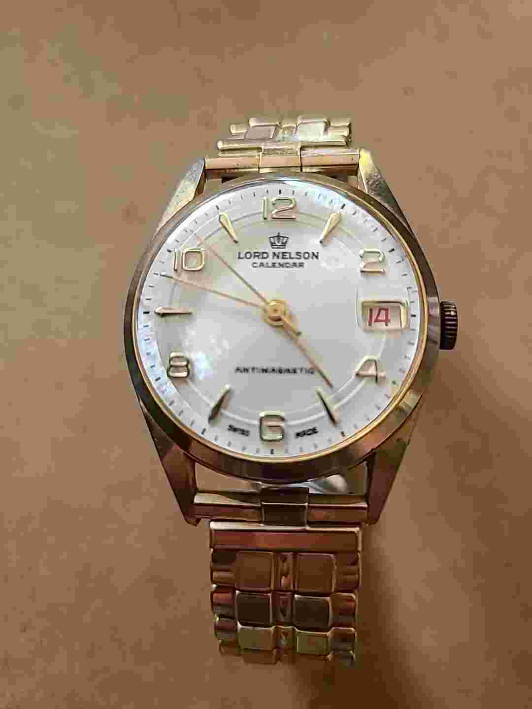 Vintage Lord Nelson Men’s Watch, Swiss Runs & Very Clean