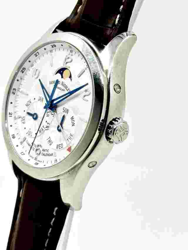 Armand Nicollet  M02 Complete Calendar 9742B-AG-P974MR2 With Box & Papers