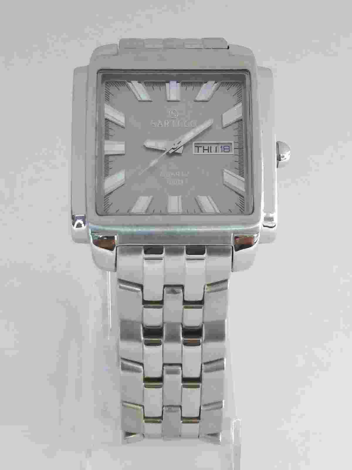 Sartego quartz 100 meter water resistance stainless steel Mens watch SQQ35