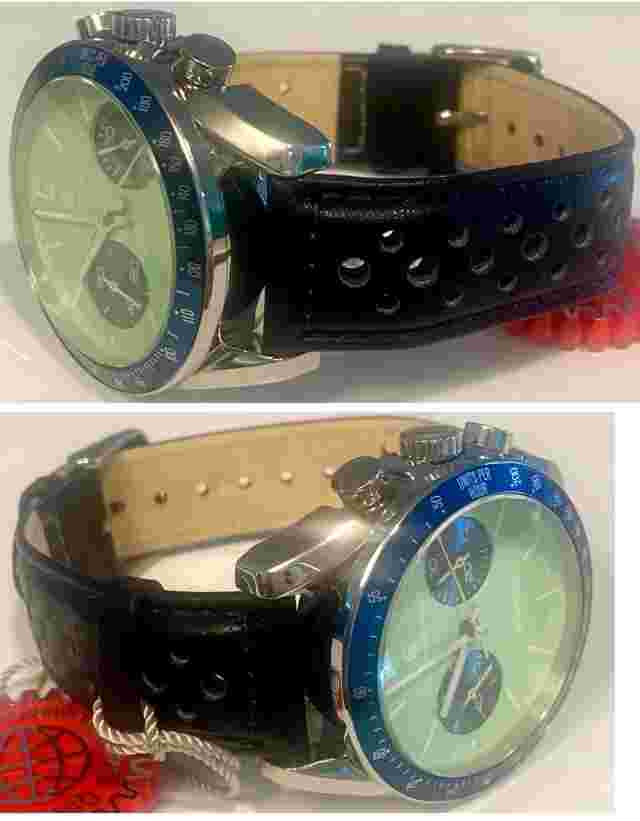 42mm URANUS Solar Mechanical Chrono LE#13/99 Green/Blue Constantin Weisz Watch