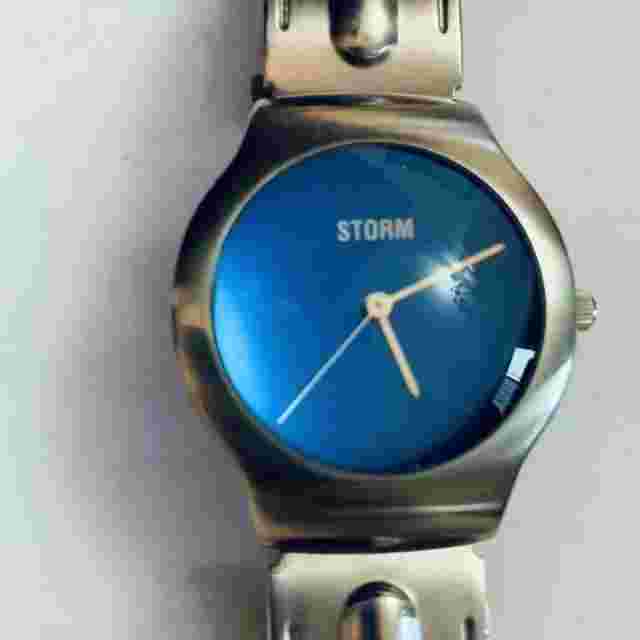 Wristwatch STORM Nuclear Lazer Stainless Steel Blue Dial Analog
