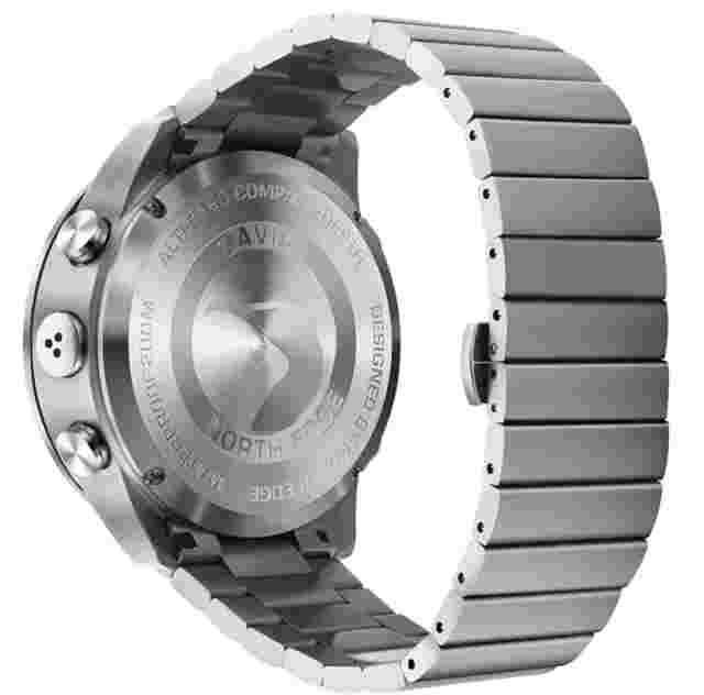 North Edge Gavia 2 Mens Steel Diving Watch Compass Altimeter Barometer Smart